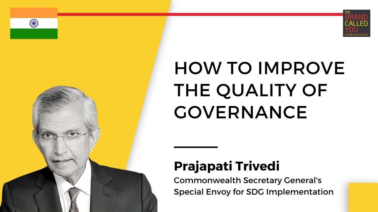 Prajapati Trivedi, Commonwealth Secretary General's Special Envoy for SDG Implementation
