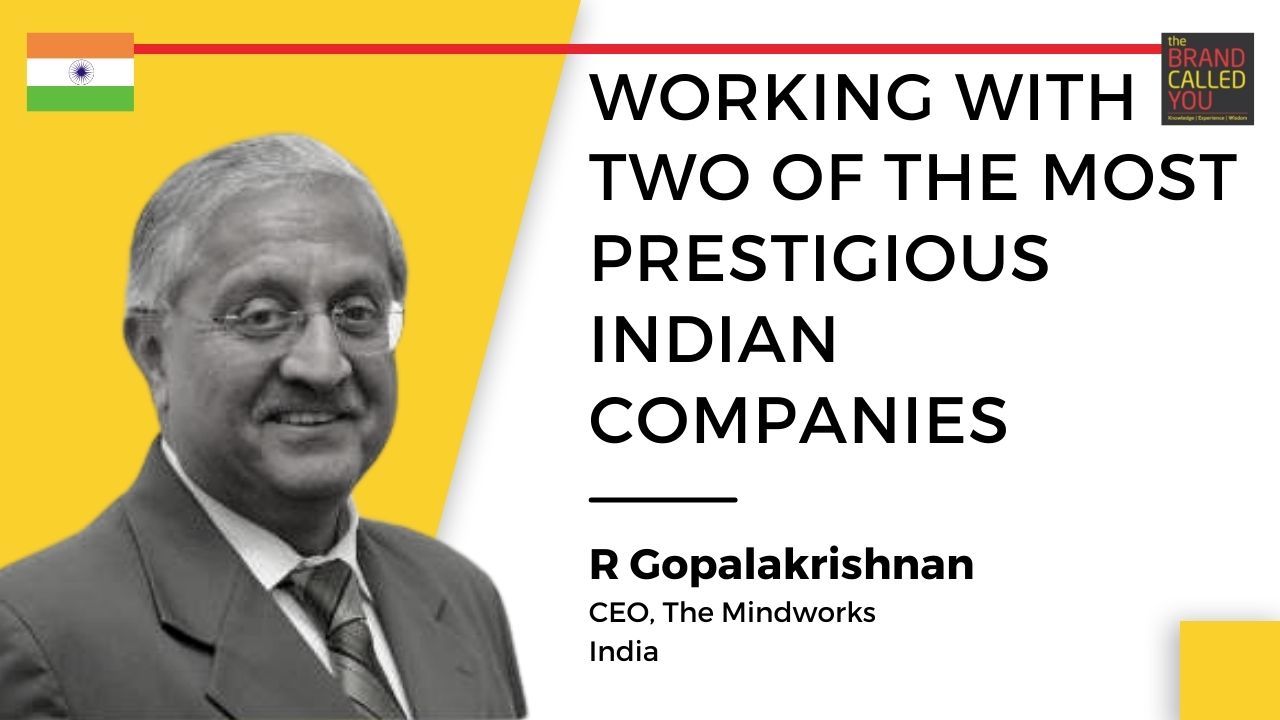 R Gopalakrishnan, CEO, The Mindworks