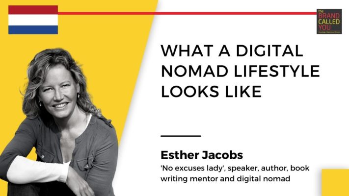Esther Jacobs, 'No excuses lady', speaker, author, book writing mentor and digital nomad