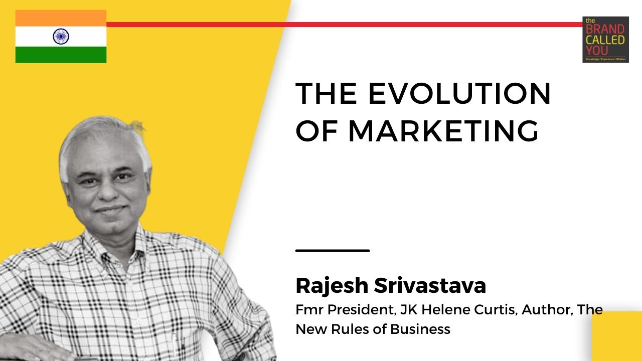 Rajesh Srivastava, Fmr President, JK Helene Curtis, Author, The New Rules of Business