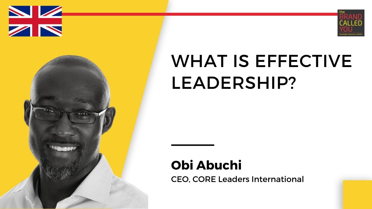 Obi Abuchi, CEO, CORE Leaders International