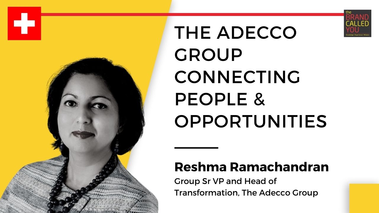 Reshma Ramachandran, Group Sr VP and Head of Transformation, The Adecco Group
