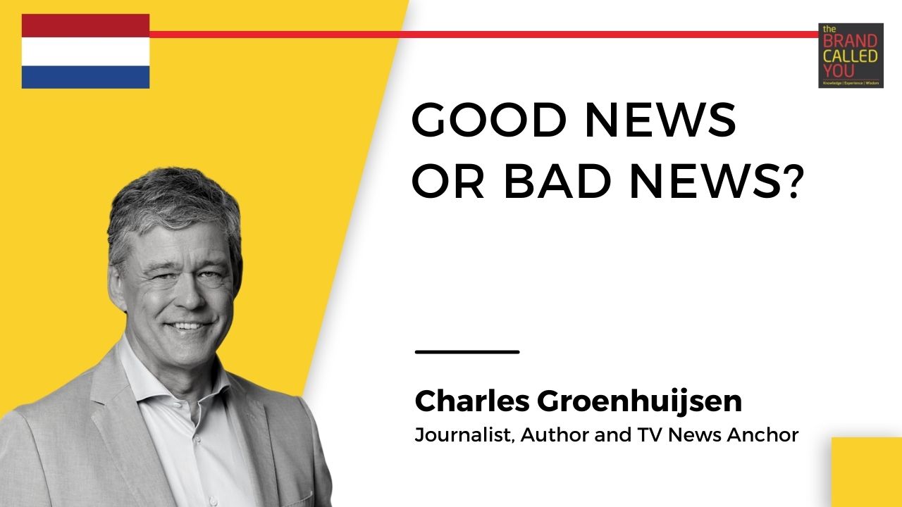 Charles Groenhuijsen, Journalist, Author and TV News Anchor
