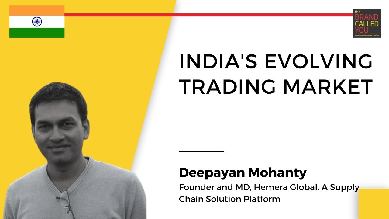 Deepayan Mohanty, Founder and MD, Hemera Global, A Supply Chain Solution Platform