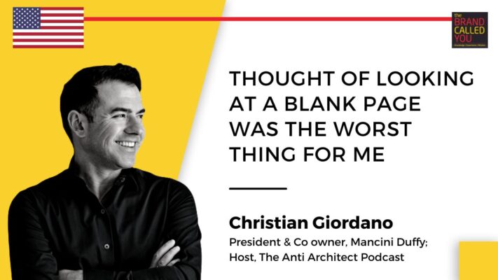 Christian Giordano is the president and co-owner of Mancini Duffy. He is the host of the anti-architect podcast. He is the inventor of tool belt LLC and is highlighted as one of the building design and construction 40 under 40 class of 2013. He is also a member of YPO.