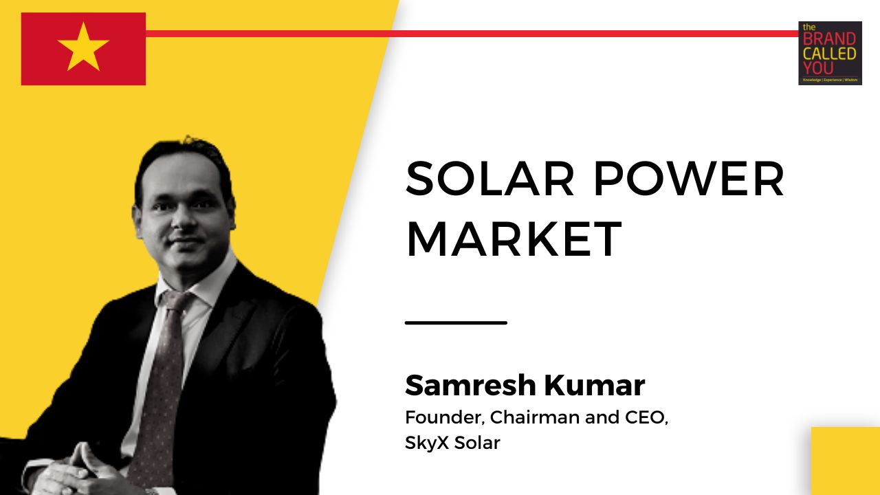 Samresh Kumar is the Founder, Chairman, and CEO of SkyX Solar. He was the Entrepreneur of the Year, in 2021.