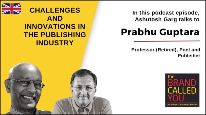Prabhu is a retired professor. He's a poet and a publisher. 
He is the Managing Director of Global Resilience Publishing.