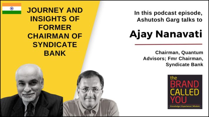 Ajay is the Chairman of Quantum Advisors.
He is the former Chairman of Syndicate Bank.