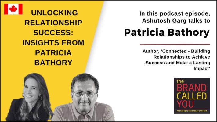 Patricia is the Author of a book titled, “Connected - Building Relationships to Achieve Success and Make a Lasting Impact”.
She is a psychotherapist and the Founder and General Manager of an import-export business.
