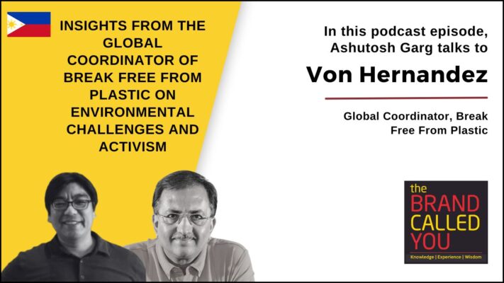 Von is a global coordinator for Break Free From Plastic. 
He received the Goldman Prize for leading a campaign in the Philippines that secured the world’s first national ban on incinerators.