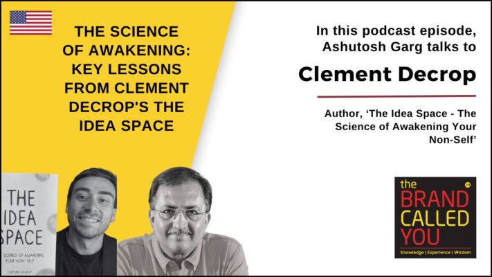 Clement is the Founder of The Idea Space. 
He is the author of a book titled, “The Idea Space - The Science of Awakening Your Non-Self.