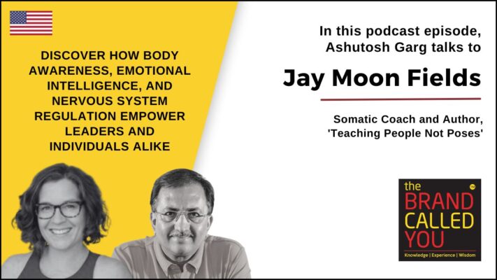 Jay is a somatic Coach and an author.
She's the author of a book titled Teaching People, not Poses, which has sold over 10,000 copies.