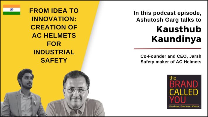 Kausthub is the Co-Founder and Chief Executive Officer of Jarsh Safety, which is a pioneering company in the field of industrial safety solutions.
He is also renowned for its development of smart variables designed to enhance worker safety and productivity, particularly through its flagship product, the ‘air-conditioned helmet.’