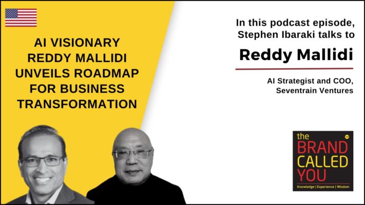 Reddy is the AI Strategist and COO at Seventrain Ventures.
He is a thought leader and author of 