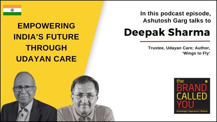 Deepak Sharma is a trustee of Udayan Care, a 30-year-old NGO in India.
He and his wife mentor around 40 girls at the Jagshanti home, focusing on building their character and values.