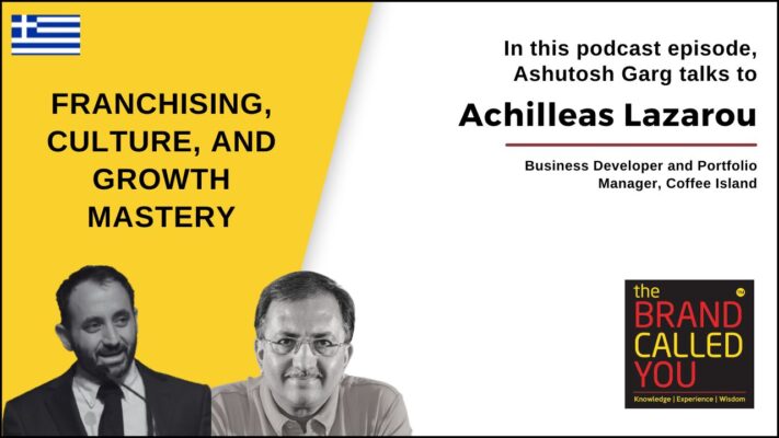 Achilleas is a business developer and a portfolio manager of Coffee Island, which is a coffee outlet chain with 483 outlets in Greece, Cyprus, the UK, UAE, Canada, Switzerland, Egypt, and Romania.