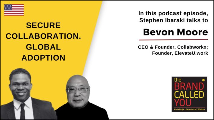 Bevon Moore is the founder and CEO of CollabWorkx, where he focuses on creating a platform that connects and empowers individuals and teams to reach their goals within a secure environment.
Bevon had an accomplished career in the Navy, at Lockheed Martin, and co-founded Hashtiv Social Media and ElevateU.