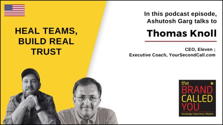 Thomas is the Chief Executive Officer of Eleven, which is an organization that helps you communicate the thoughts and feelings you really want to talk about.
He's an executive coach of YourSecondCall.com.