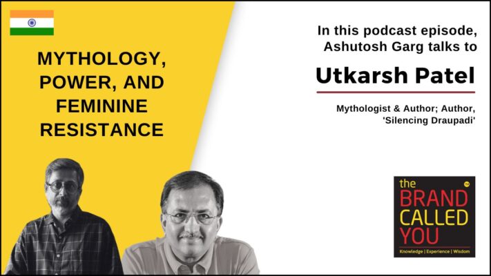 Utkarsh is a mythologist and an author. 
His latest book is Silencing Draupadi. His earlier books have been “Shakuntala – The Woman Wronged”, published by Rupa Publications, “Satyavati”, a mobile-book published by Readify, Indra – The Rise and Fall of a Hero and “Kannaki’s Anklet”, published by Indus Source.