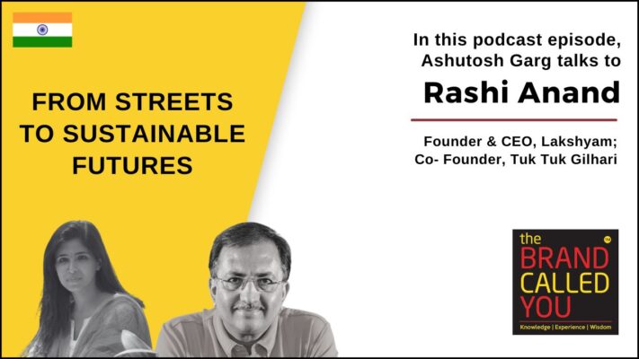 Rashi is the founder and CEO of Lakshyam.
She's also the co-founder of Tuk Tuk Gilhari, India's first 100% ecological and sustainable animal sanctuary.