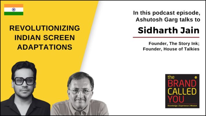 Sidharth is the founder of The Story Ink, which is India's leading book to screen adaptation company.
He's also the founder of the House of Talkies, which is a Content Studio.