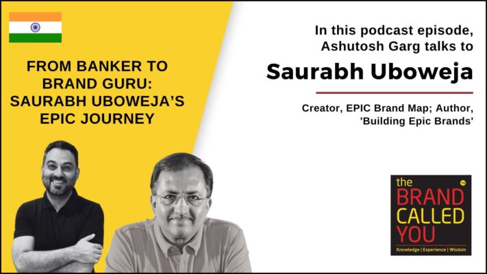 Started career as a banker; branding “chose” him.
Driven by the challenge: why do global brands succeed in India but few Indian brands go global?
