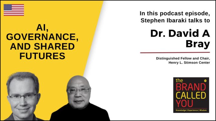 Dr. David A. Bray is a Distinguished Fellow and Chair of the Accelerator with the Alfred Lee Loomis Innovation Council at the non-partisan Henry L. Stimson Center.