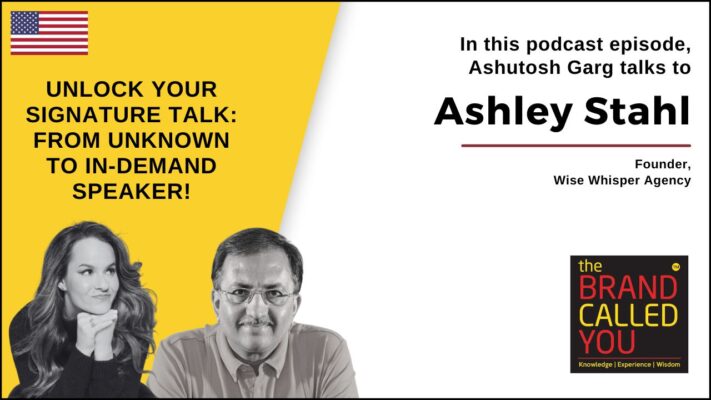 Ashley Stahl is the Founder of Wise Whisper Agency, helping professionals transform their expertise into impactful speaking platforms.
She specializes in public speaking, personal branding, and teaching individuals how to turn personal stories into powerful, actionable messages.