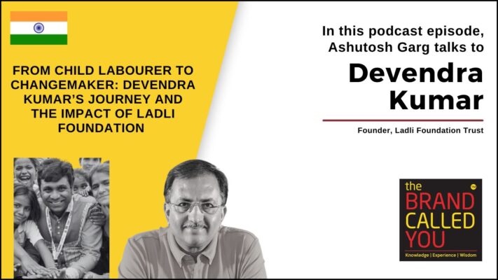 Devendra Kumar is the Founder of the Ladli Foundation Trust, dedicated to empowering vulnerable communities and driving sustainable social change.
Overcoming a difficult childhood after being abandoned as a toddler, he transformed personal adversity into a mission of service and compassion.